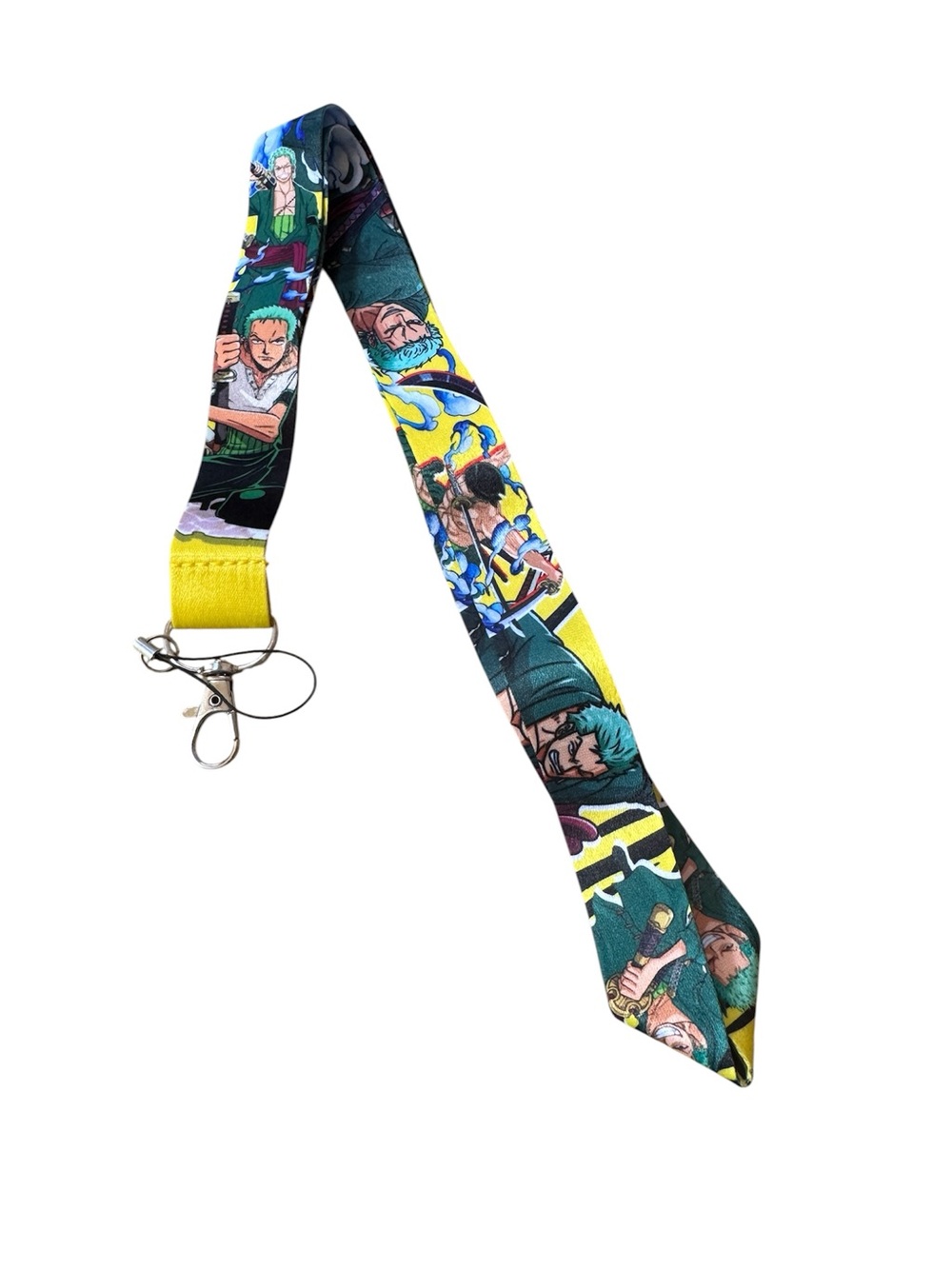 One piece lanyard